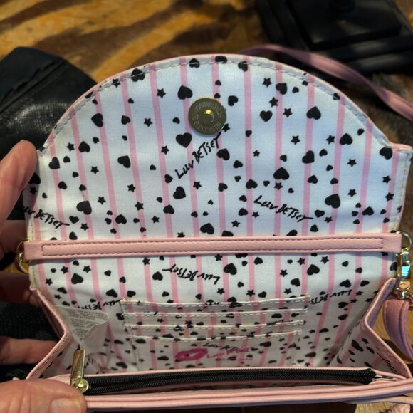 Betsy Johnson purse. Complete with wallet features for cards and money. - Picture 11 of 13